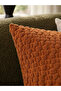 Textured Cushion Cover - 45X45Cm, Rust - 2