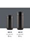 Travel Mug Insulated Thermos Cup 300 ml - Midnight Black - 6