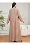 Beige Maxi Jalabiya Gown for Women - 6