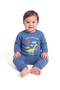 Baby Boy Blue Graphic Print Long Sleeves Regular Fit Sweatshirt - 2