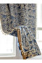 Butterfly Print Non Black-Out Curtains, 150x240cm - 7