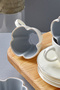 Luneth 6-Person 90 ml Porcelain Coffee Cup Set Ckr4604 - 3