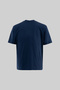 Men's Basic Relaxed Slim Cotton T-Shirt Indigo - 6
