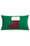 Christmas Themed Applique Plush Detailed Decorative Throw Pillow Cover 30 × 50 cm 1 Piece