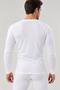 266 Men's Warm, Non-Itchy, Comfortable, Long-Sleeved Ecru Thermal Top Underwear - 4