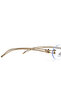 Viona Women's Blue Light Filtered Glasses – Frameless Oval Design, 52 Prescription, Lightweight Polycarbonate Lenses - 4