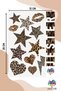 Leopard 1 Sheet Sticker, Decal, Diary, Agenda, Planner, Bullet, Journal, Scrapbook - 2