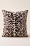 Rosetta Curly Textured Premium Throw Pillow Cover – Brown