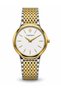 Men's ELAN TRS6019 Analog Watch, Two-Tone Gold & Silver Stainless Steel, White Dial