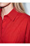 Two Mt Shop Quality Lcw Vision Red Drawstring Women's Shirt - 3