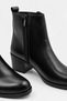 Women's Boots Genuine Leather Stylish Buckle Detail Heeled Ankle Boots Daily Stylish Classic Boots - 7