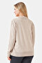 10829Ts Beige Soft Knitted Polo Collar Tricot - 4