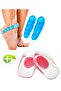 Women's Toe Corrector - Separator Silicone Pampered Toe + Gel Heel Pad