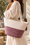 Knitted Rope Shoulder Bag Large Size Two Color Beach and Daily Use Bag