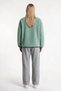 Women's Welsoft Plush Fleece Jacket with Full Zipper and 3 Pockets with Front Piece Detail - 5