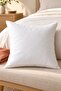 Bead Fiber Filled Inner Pillow Cushion - White - 6