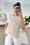 Openwork Knitwear Blouse 7K076