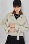 Classic collar short trench coat tas - 2