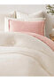1-Piece Solid Comforter - Peach, 150x200cm - 2