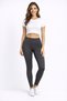 Women's High Waist Gathering-Flexible-Casual-Sports Fitness Pilates Zumba Yoga Leggings - 2