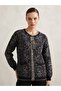 Women's Winter Beaded Wool and Acrylic Cardigan