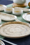 Cedar 16 Piece Porcelain Breakfast Set for 6 People - 5