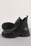 Genuine Leather Daily Lightweight Boots Erd.302 Black - 4