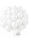 Helium Quality Standard Balloons 20 PCS – 12 Inch Premium Latex Party Balloons, 2.8g Thick Balloons for Birthday, Baby Shower & Celebration Decorations (White, 12")
