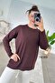 Crew Neck Knitwear Blouse 7K089 - 2