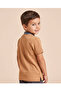 Boys Brown Graphic Polo Shirt - 4