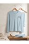 Bamboo Interlock Plus Size Pajama Set - 3