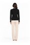 Button Detailed Ribbed Yarm Fisherman's Knitwear Sweater Trk16 - 4