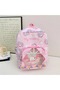 Sanrio Hello Kıtty Kuromi Mymelody Primary School Kindergarten Backpack 30cm Pink - 2