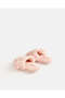 Women Pale Pink Animal Detail Flat Mules - 4
