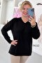 V-Neck Knitwear Blouse 7K112 - 2