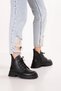 Genuine Leather Daily Lightweight Boots Erd.302 Black - 5
