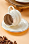 Velmont 2-Person 90 ml Porcelain Coffee Cup Set Ckr4606 - 5