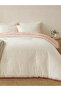1-Piece Solid Comforter - Peach, 150x200cm - 4