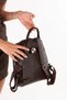 Women's Convenient Daily Backpack Ald.80755 Brown - 3