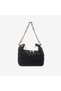 Women's Faux Leather Quilted Chain Strap Shoulder Bag 27415