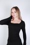Mns -Buzy Square Neck Blouse-1731 - 2