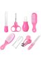10-in-1 Baby Grooming Kit – Baby Healthcare & Hygiene Essentials for Newborns, Infants & Toddlers | Portable, Safe & Travel-Friendly (Pink)