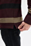 Men's Polo Collar Long Sleeve Sweatshirt - 3