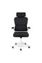 Scaun de birou Formax micro-mesh, negru - 5
