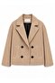 Short Hair Coat - Camel - Sevde Ugur