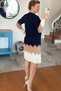 Knitwear Dress with Necklace Gift 7K120 - 4