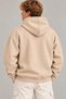 Men's Oversize Hooded Kangaroo Pocket 3 Thread Sweatshirt Hoodie - 3