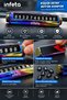 Colorful Chrome Car Parking Phone Number Sticker Adhesive Concealable Number Plate - 4
