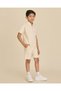 Boys Beige Shorts - 2