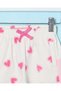 Infant Girls White Printed Shorts - 2